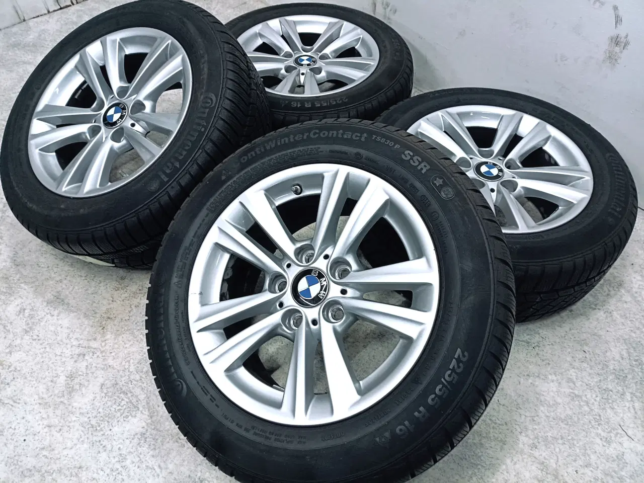 Billede 2 - 5x120 16" ET37 nav 72,6ø BMW vintersæt inkl.TPMS