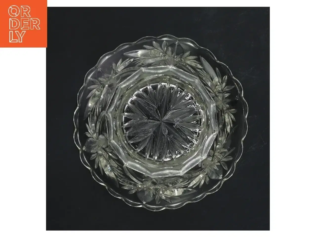 Billede 3 - Gammel glasvase (str. Ø 12,5 cm højde 10 cm)