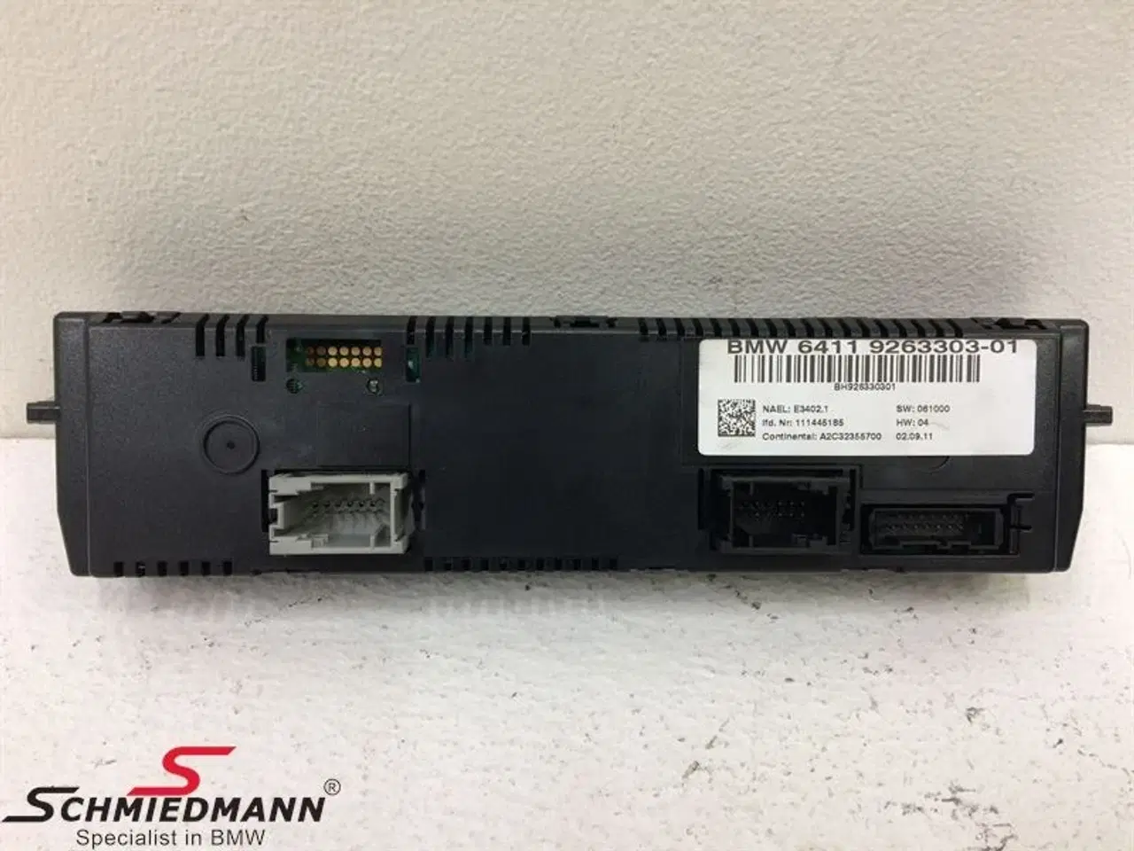 Billede 2 - Varmeregulering Automatik Klimaanlæg B64119292263 BMW E87 E90 E91 E92 E93 E81 E82 E87LCI E88 E90LCI E91LCI X1 (E84) E92LCI E93LCI