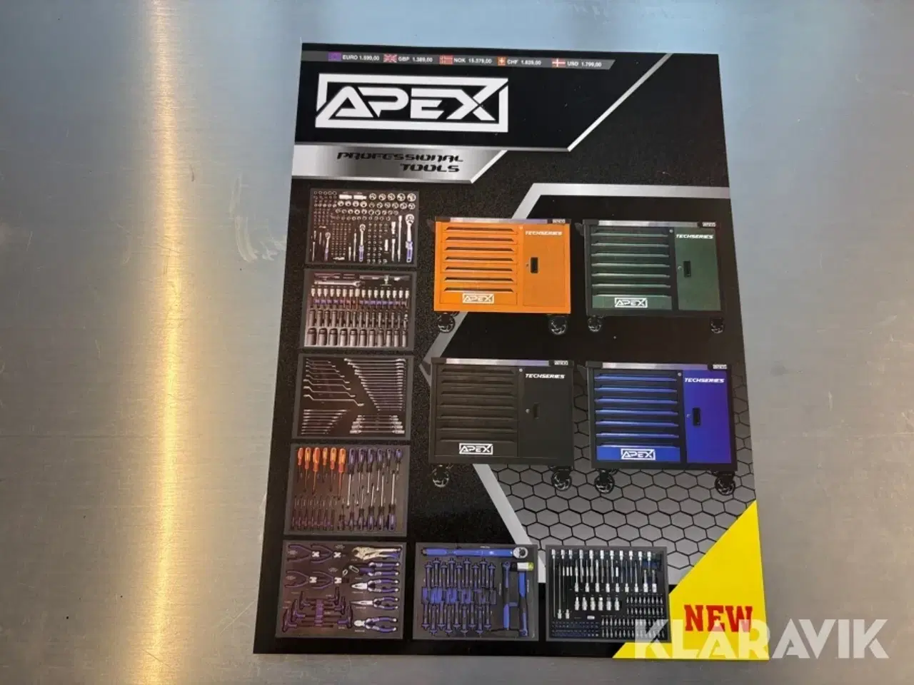 Billede 9 - Komplet værkstedsvogn Apex Techseries