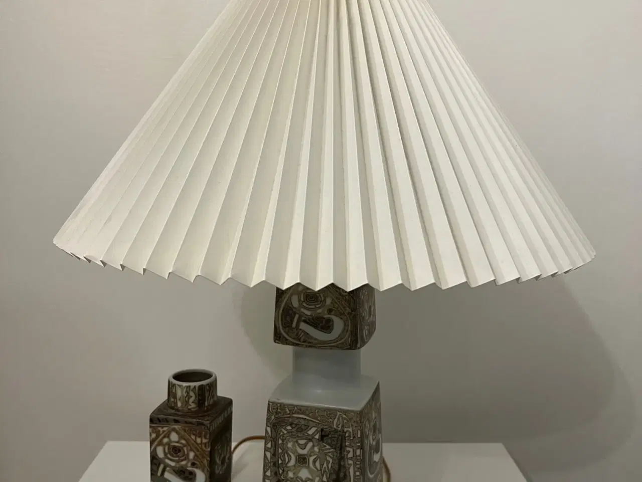 Billede 1 - Lampe og vase
