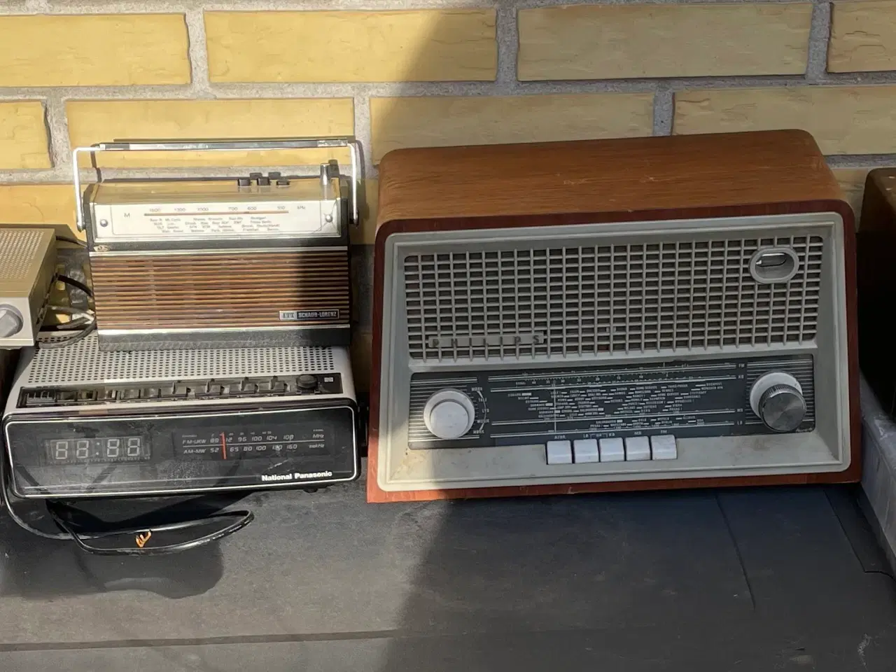 Billede 8 - 10 stk Vintage radioer med og uden batterier