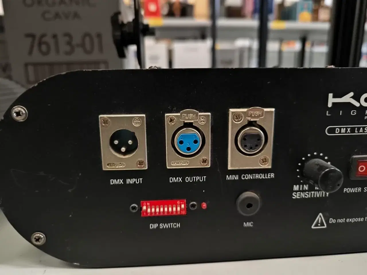 Billede 3 - Lyseffekt KAM LIGHTING DMX LASER TRI-600