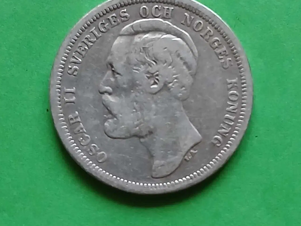 Billede 1 - Svensk 1 krone 1889