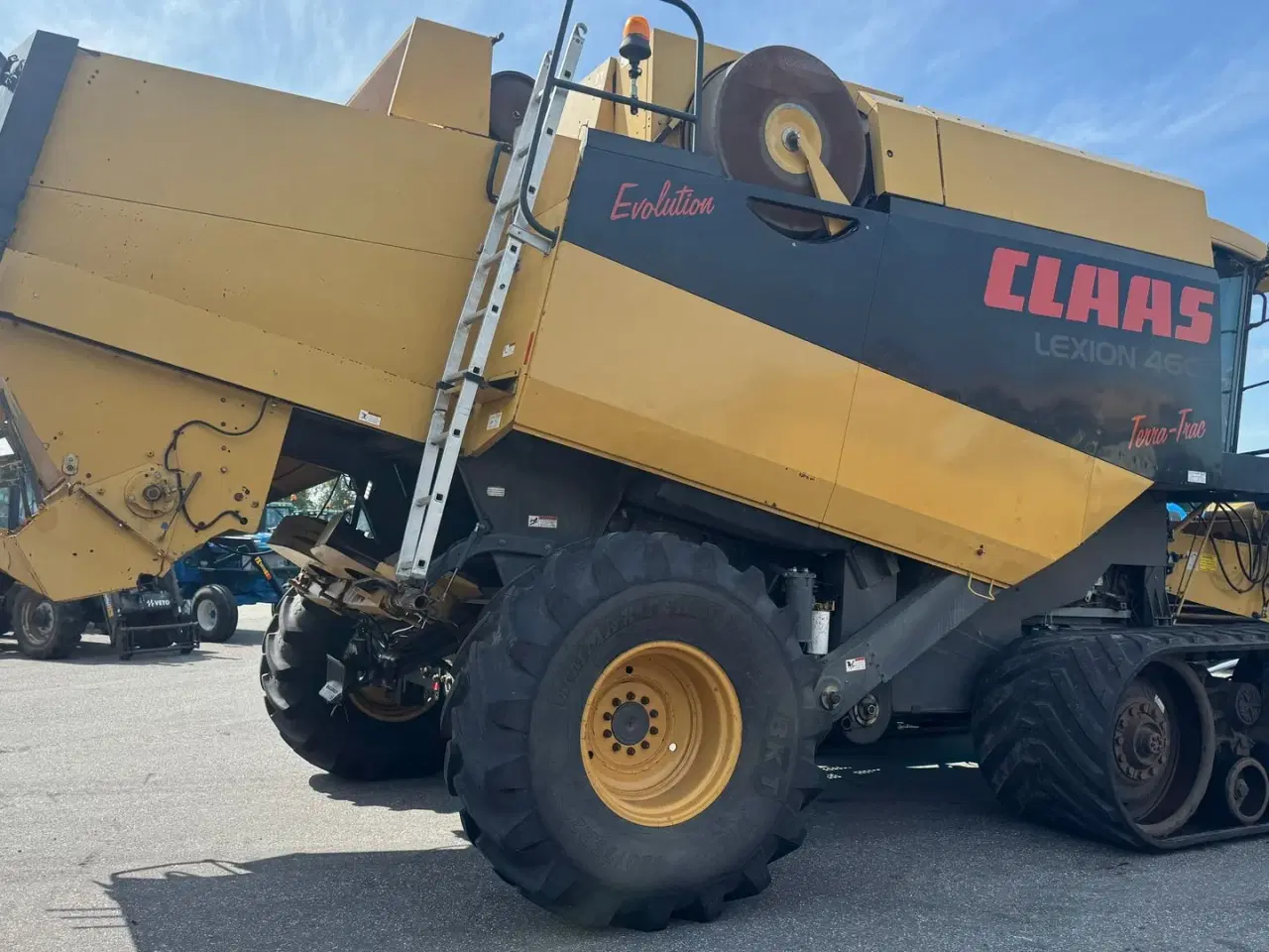 Billede 9 - CLAAS Lexion 460 EVOLUTION MED BÆLTER, 4WD OG V900 SKÆREBORD!