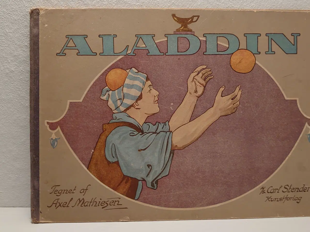 Billede 1 - Axel Mathiesen: Aladdin. Sjælden og fra 1922
