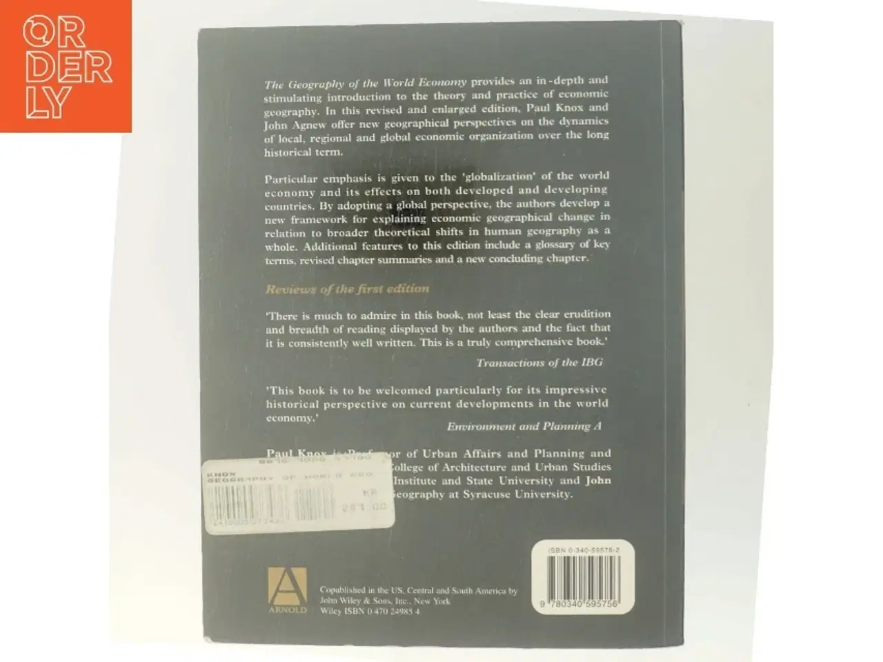 Billede 3 - The geography and the world economy : an introduction to economic geography (Bog)