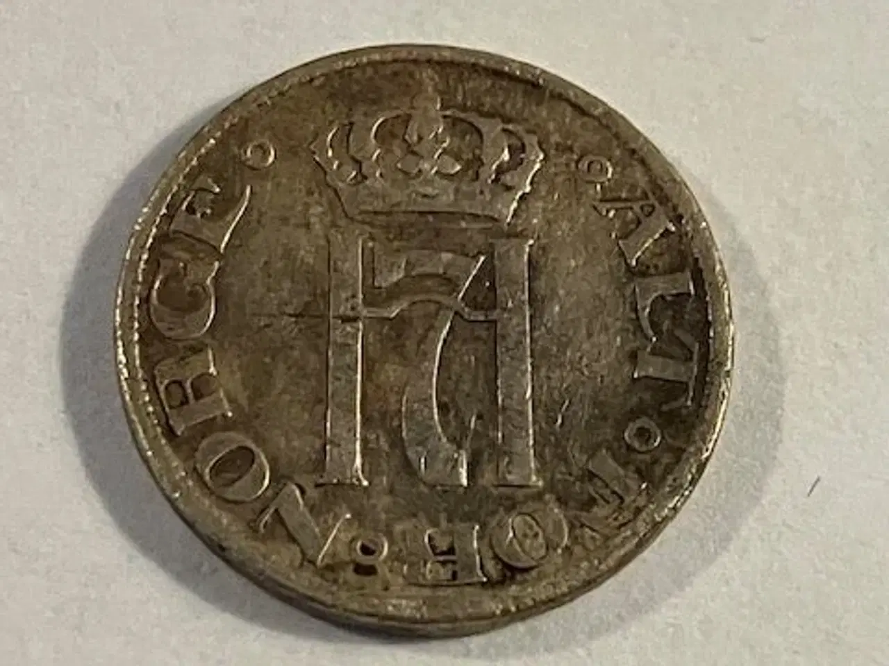 Billede 2 - 10 øre 1916 Norge