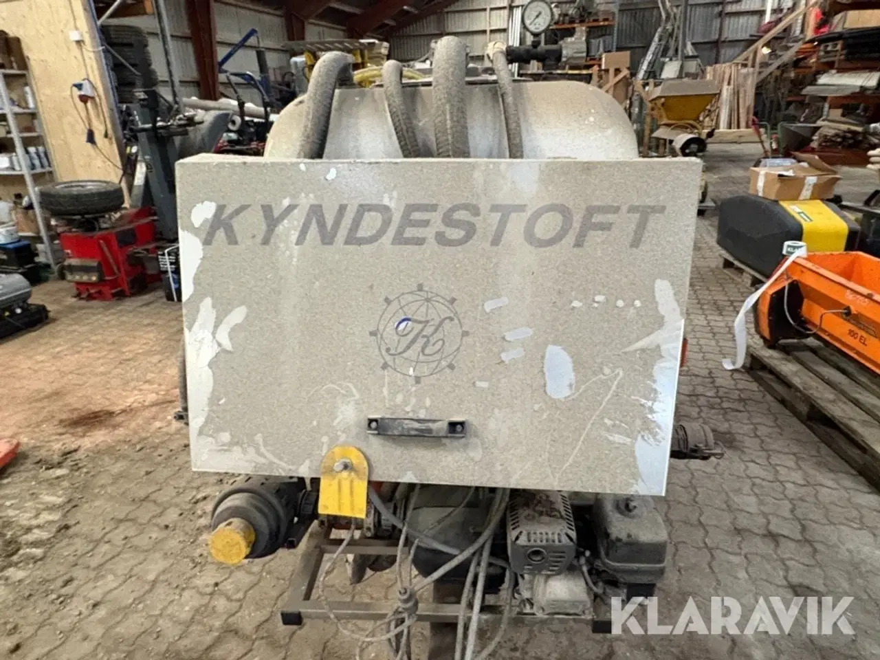 Billede 7 - Saltspreder Kyndestoft Uni-deicer