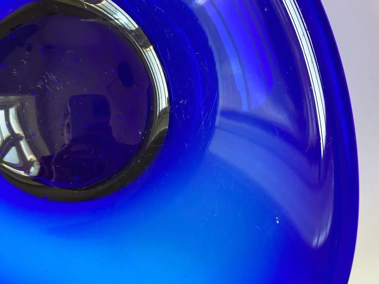 Billede 7 - Koboltblå, oval, høj, NB
