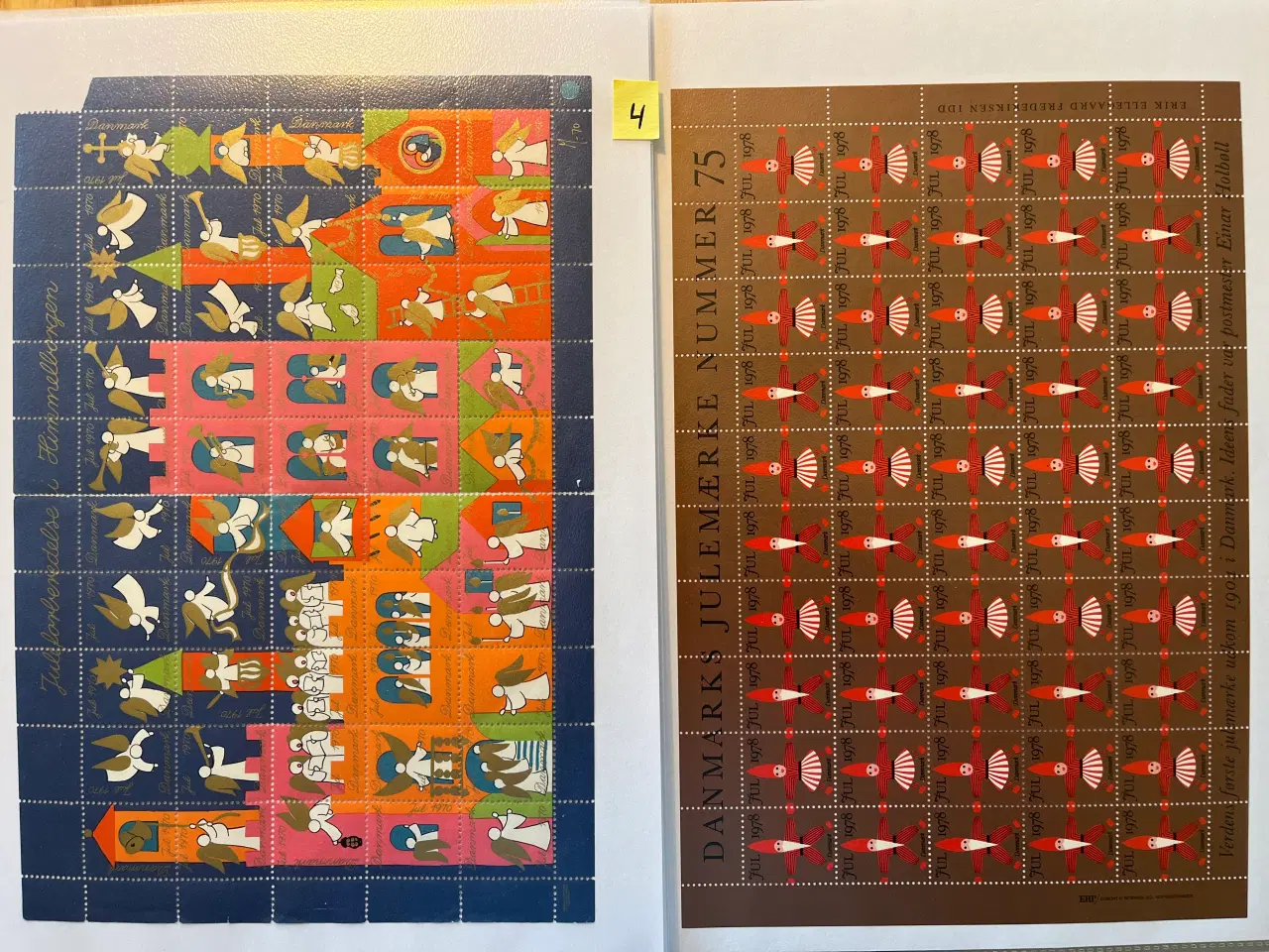 Billede 3 - Julemærkesamling komplet 1904-2012 og 31 helark #4