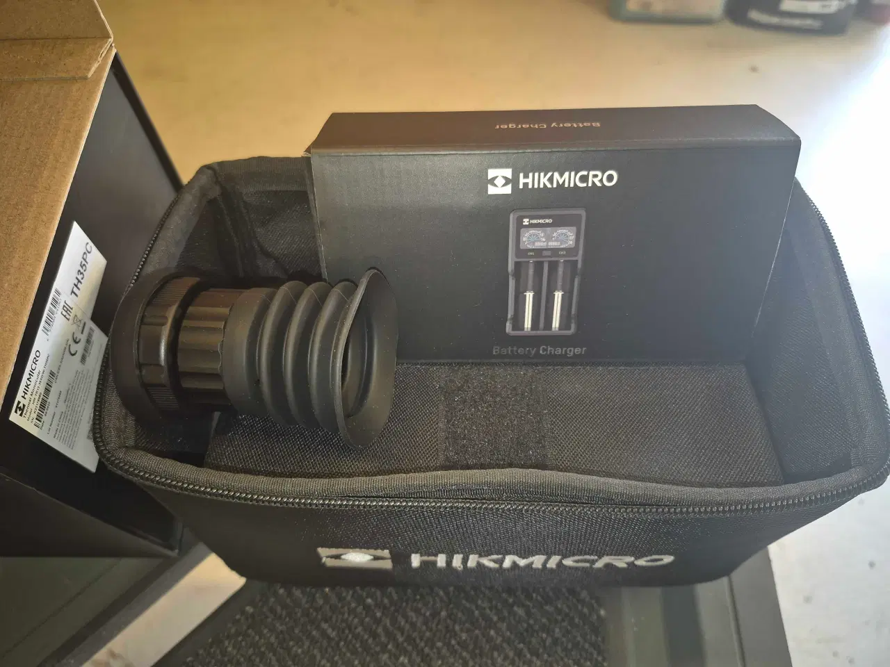 Billede 3 - Hikmicro 35mm nat kikkert termisk med tilbehør 