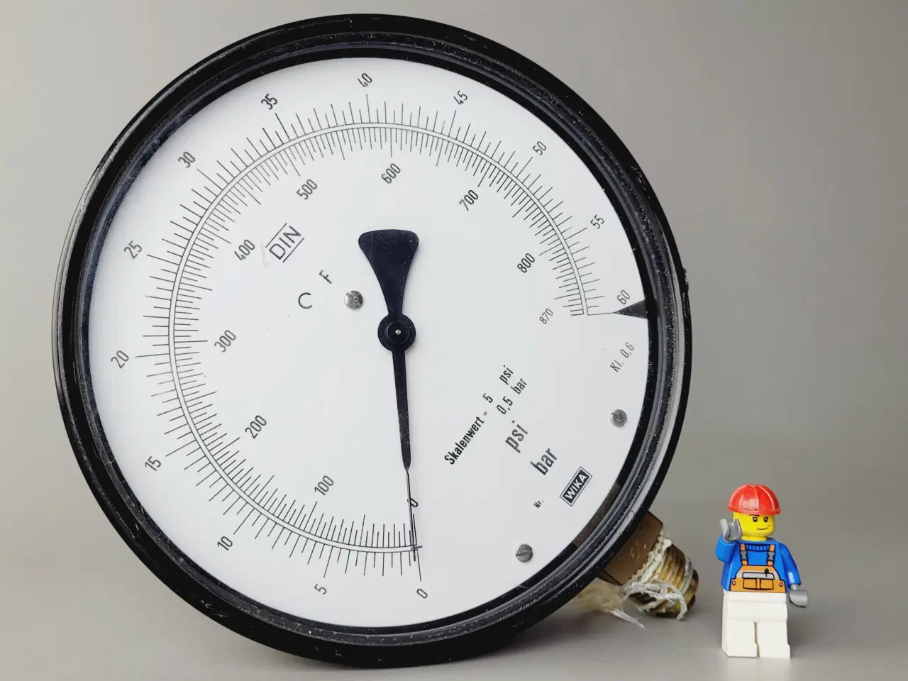 Billede 1 - ⭐️· 🛠️ WIKA Industri Trykmåler / Manometer 60 bar