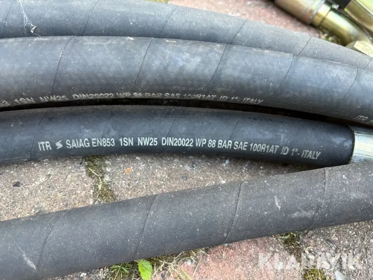 Billede 5 - Hydraulik slanger 5 stk