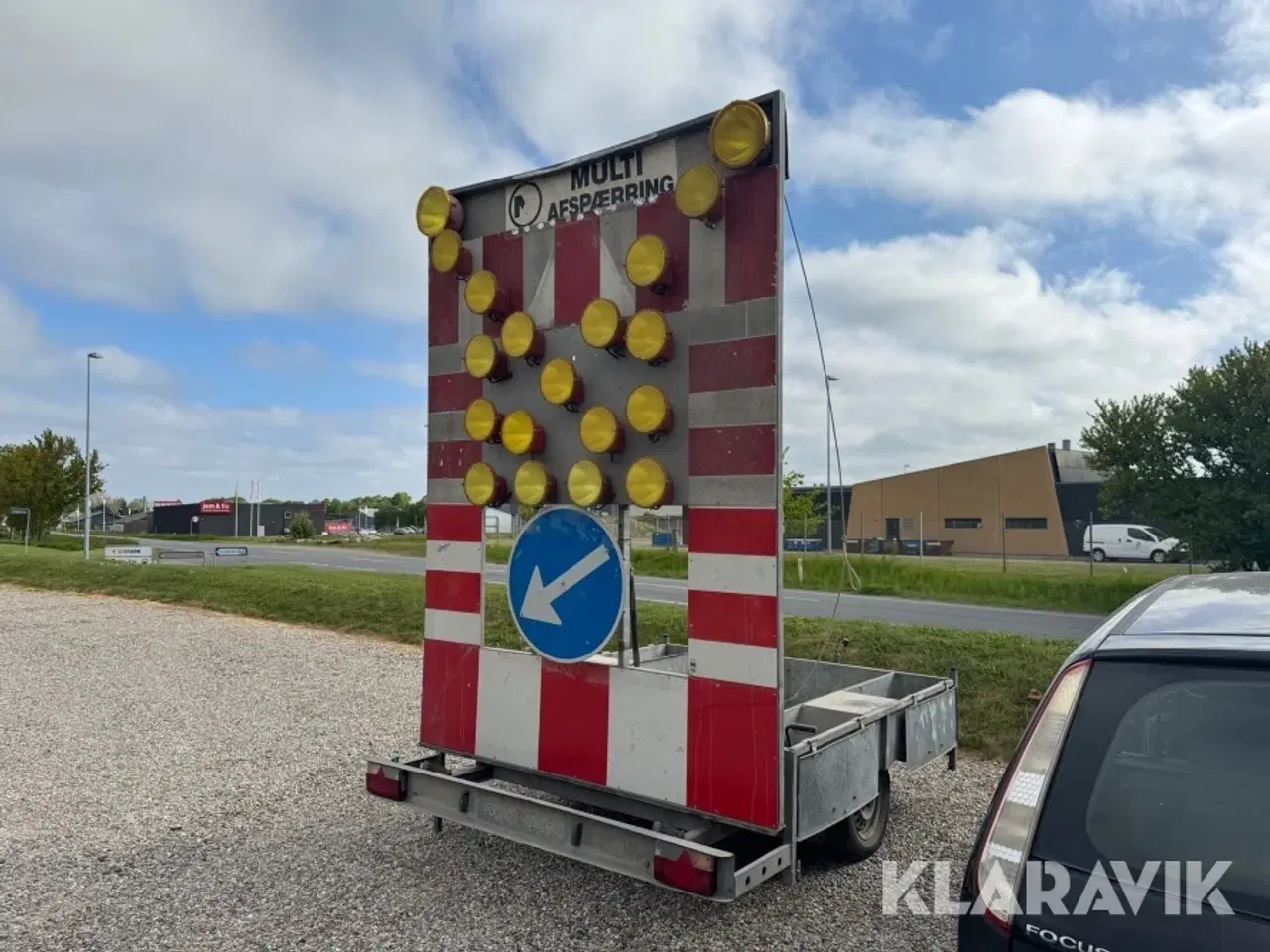 Billede 1 - Skiltevogn