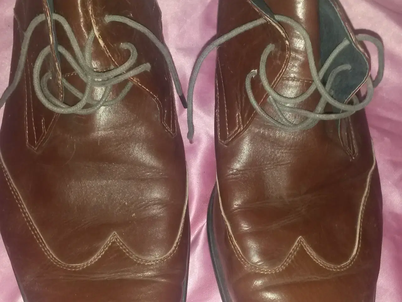 Billede 1 - Herresko mærke ambré, str. 44