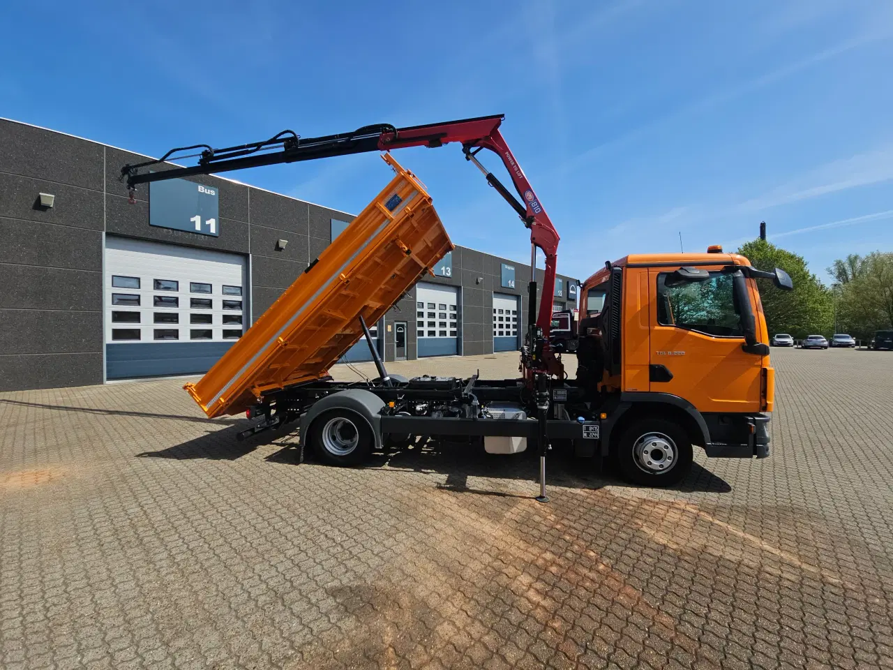 Billede 5 - MAN TGL 8.220, Tip-kran