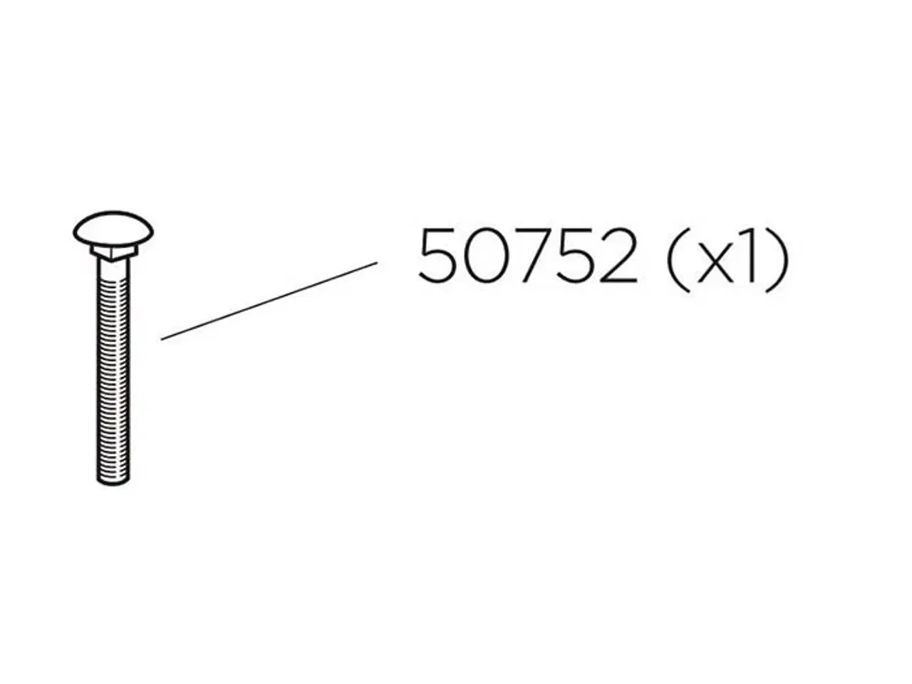 Billede 1 - Thule bræddebolt f/835