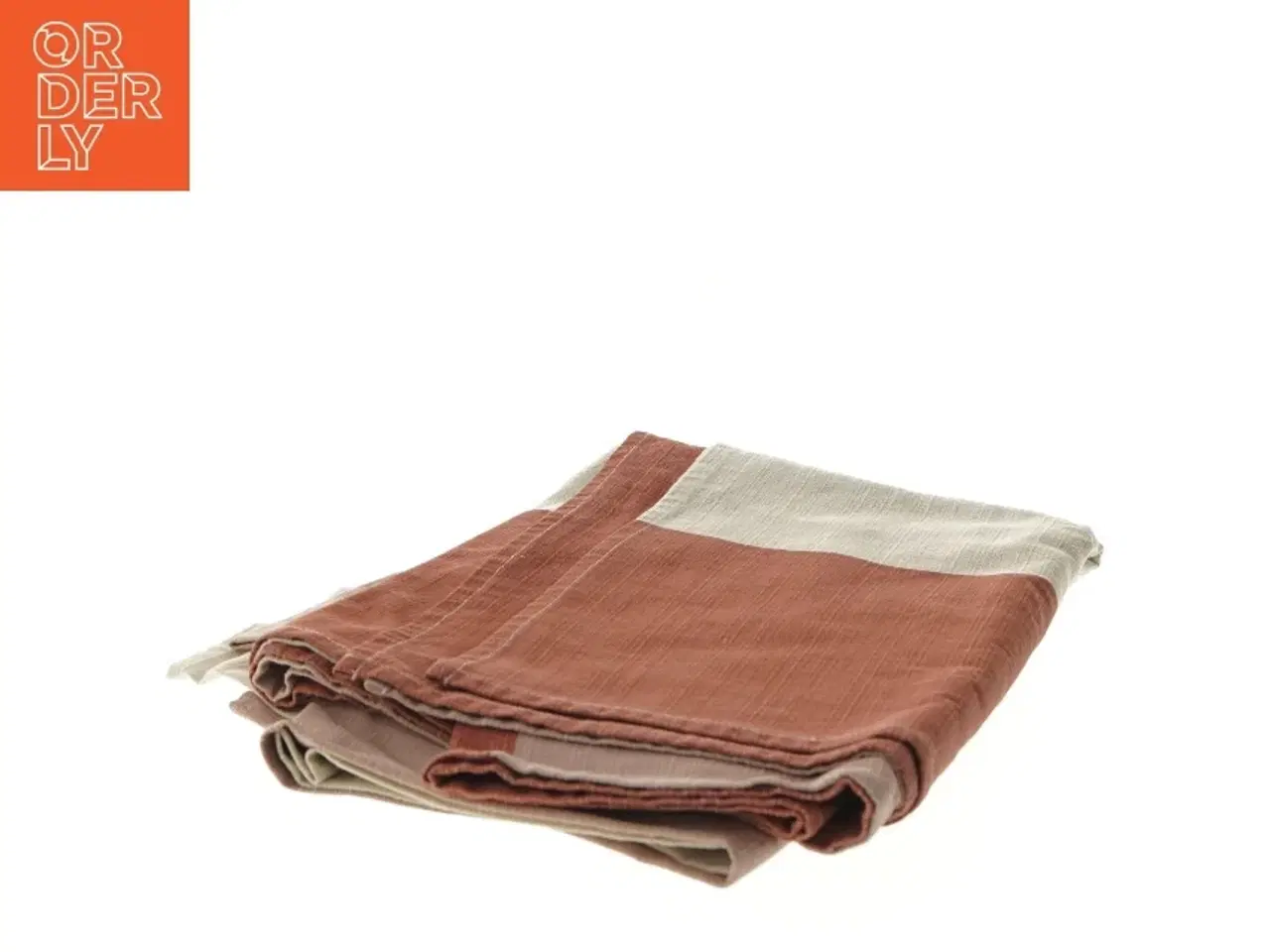 Billede 2 - Dug med farveblokke (str. 144x191 cm)