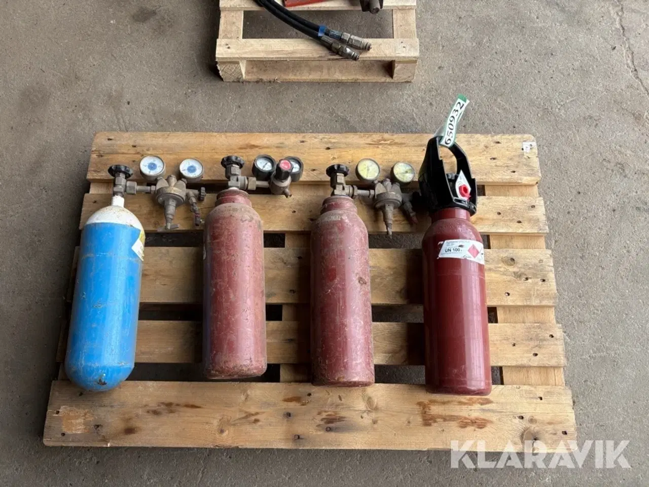 Billede 1 - Diverse gas/ilt flasker