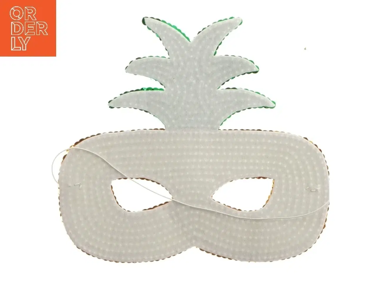 Billede 4 - Pineapple maske med pallietter (str. 20x18 cm)