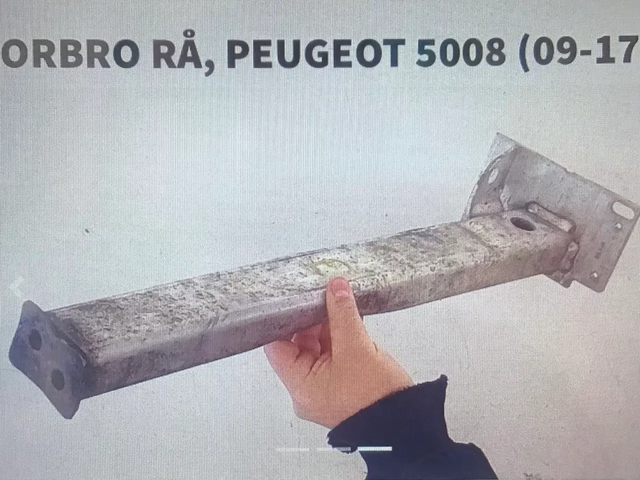 Billede 1 - Peugeot 5008 fra 2010 forbro rå 
