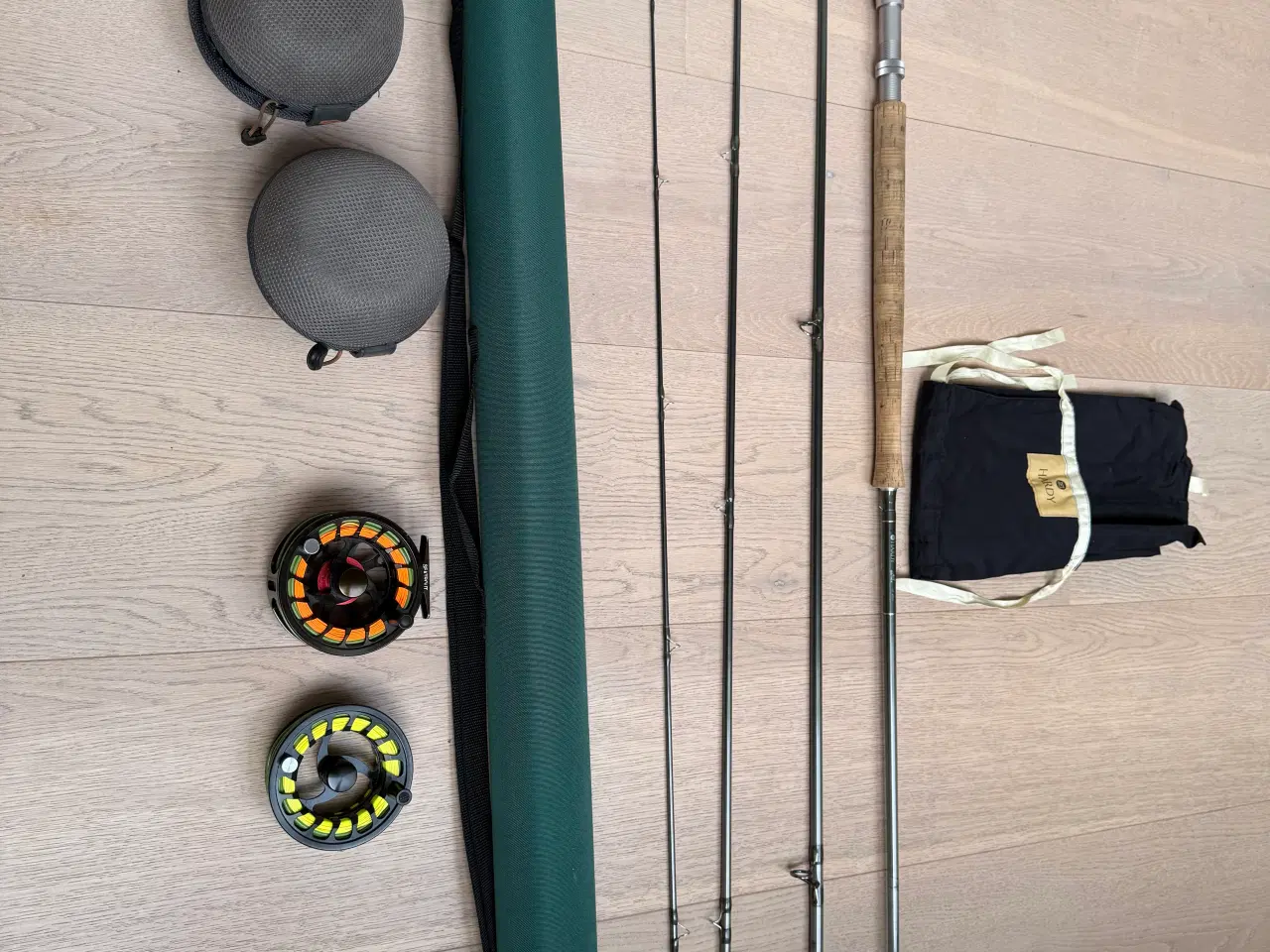 Billede 1 - Super fin Hardy Jet Sintex 13 fod #8/9 samt div