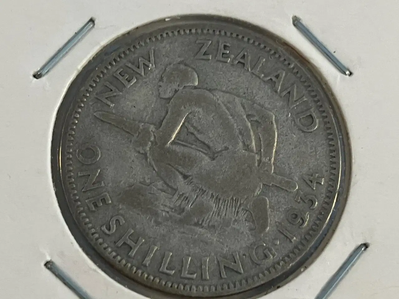Billede 1 - New Zealand One Shilling 1934