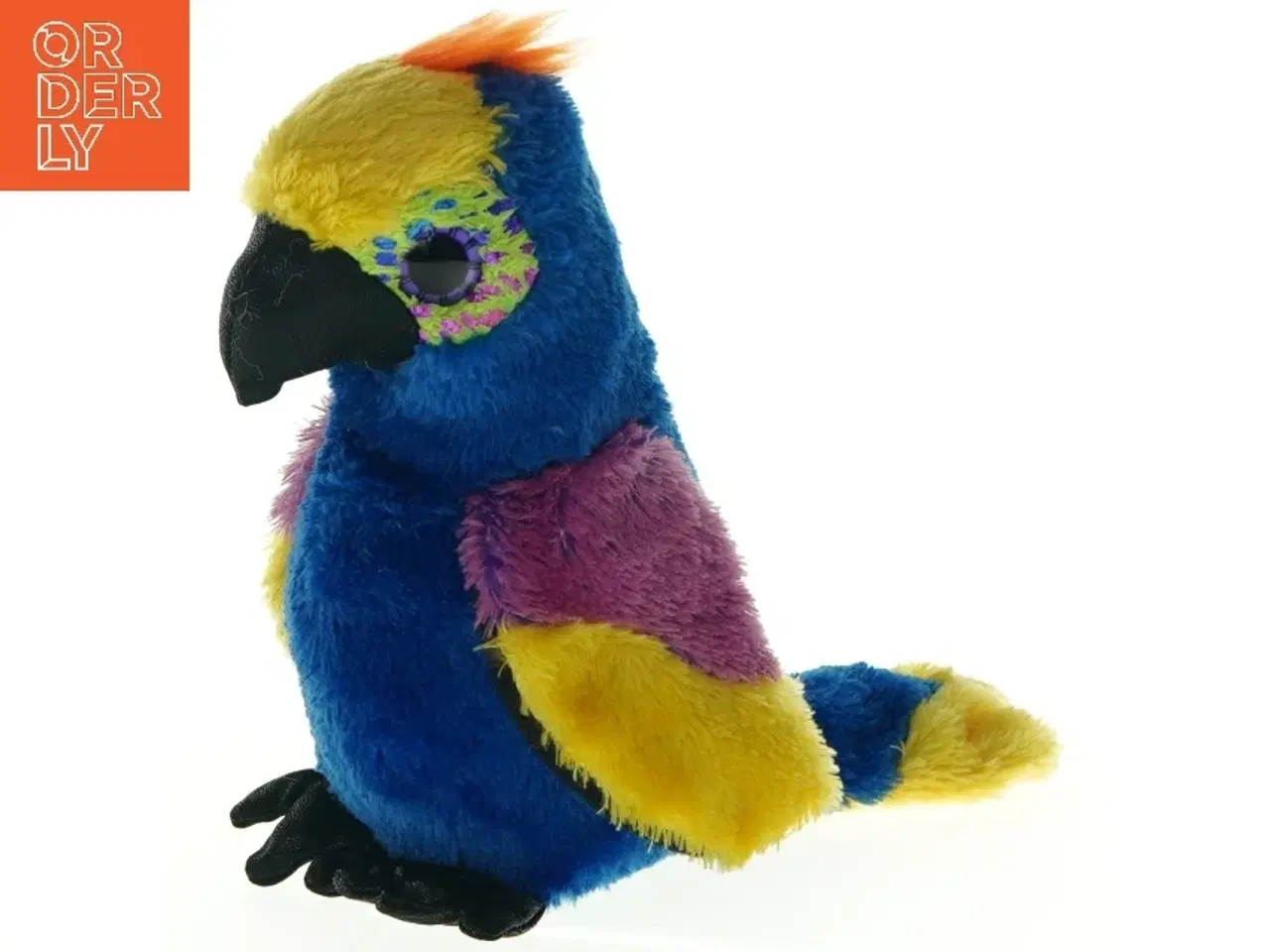 Billede 1 - Farverig plysparrot (str. 17 cm)