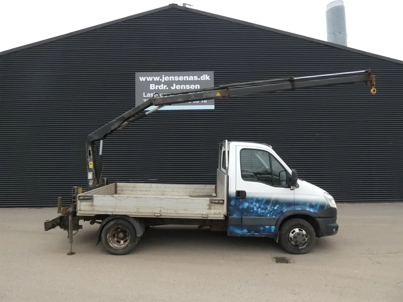 Billede 1 - Iveco Daily KRANBIL 3,0 D 35C15L, 5-g 146HK Ladv./Chas. Man.