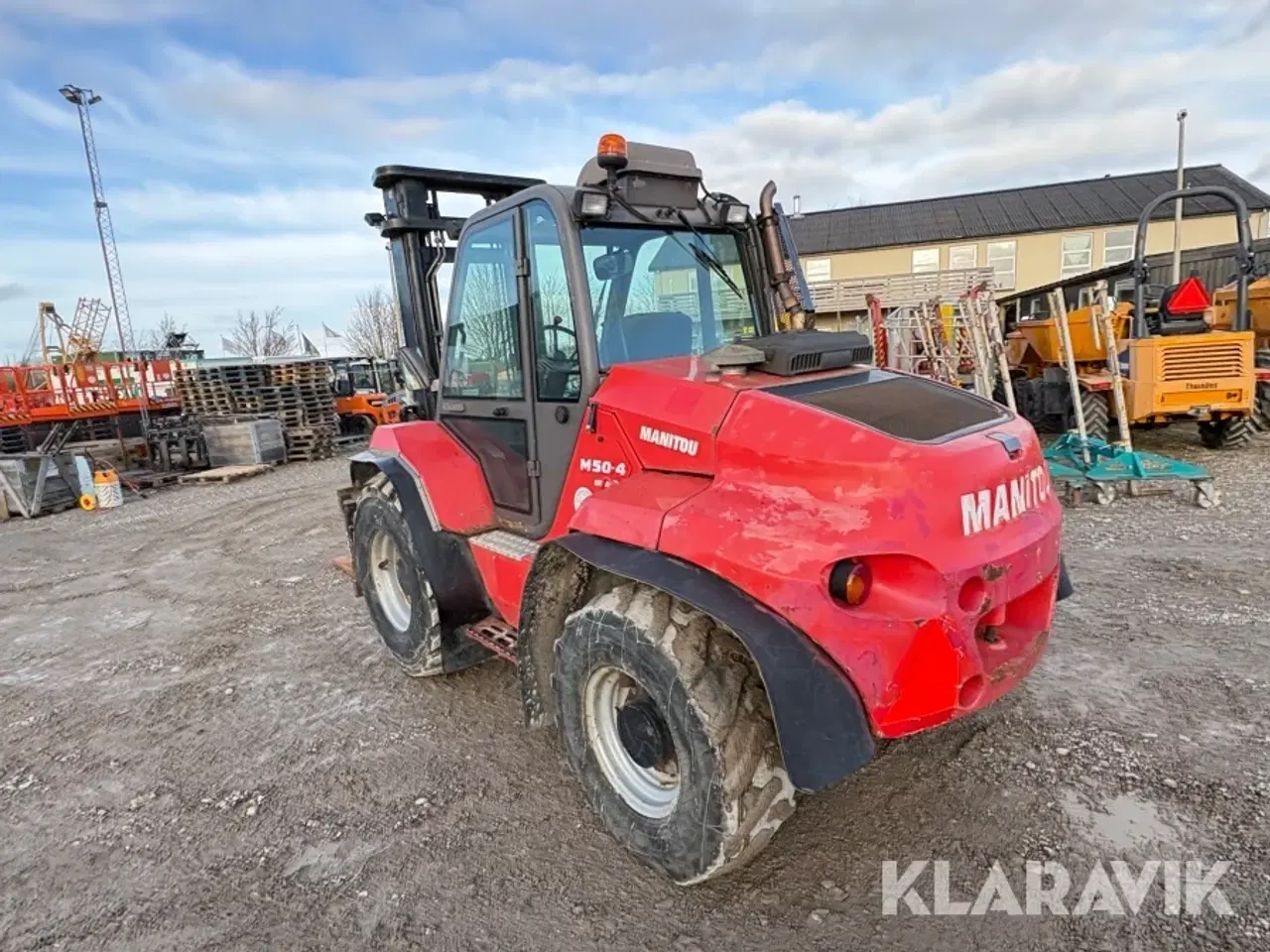 Billede 4 - Gaffeltruck Manitou M50-4 4x4
