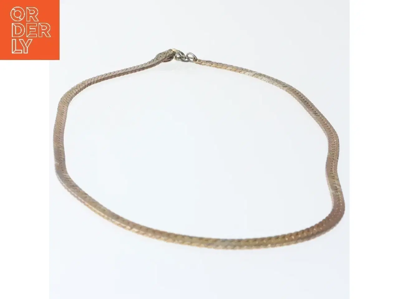 Billede 2 - Guldfarvet kæde halskæde (str. 41 cm)