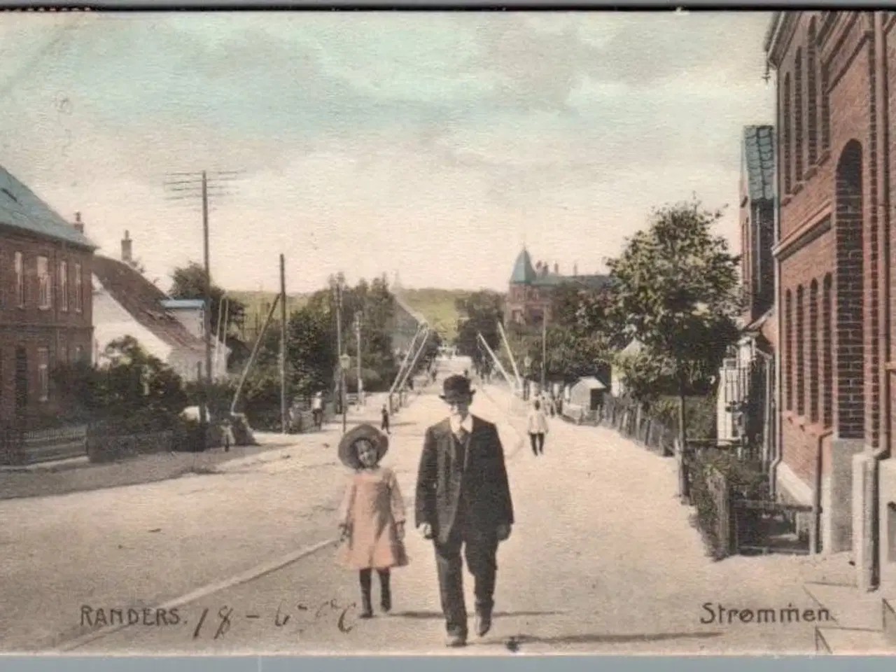 Billede 1 - Strømmen - Randers - Postkort - Brugt