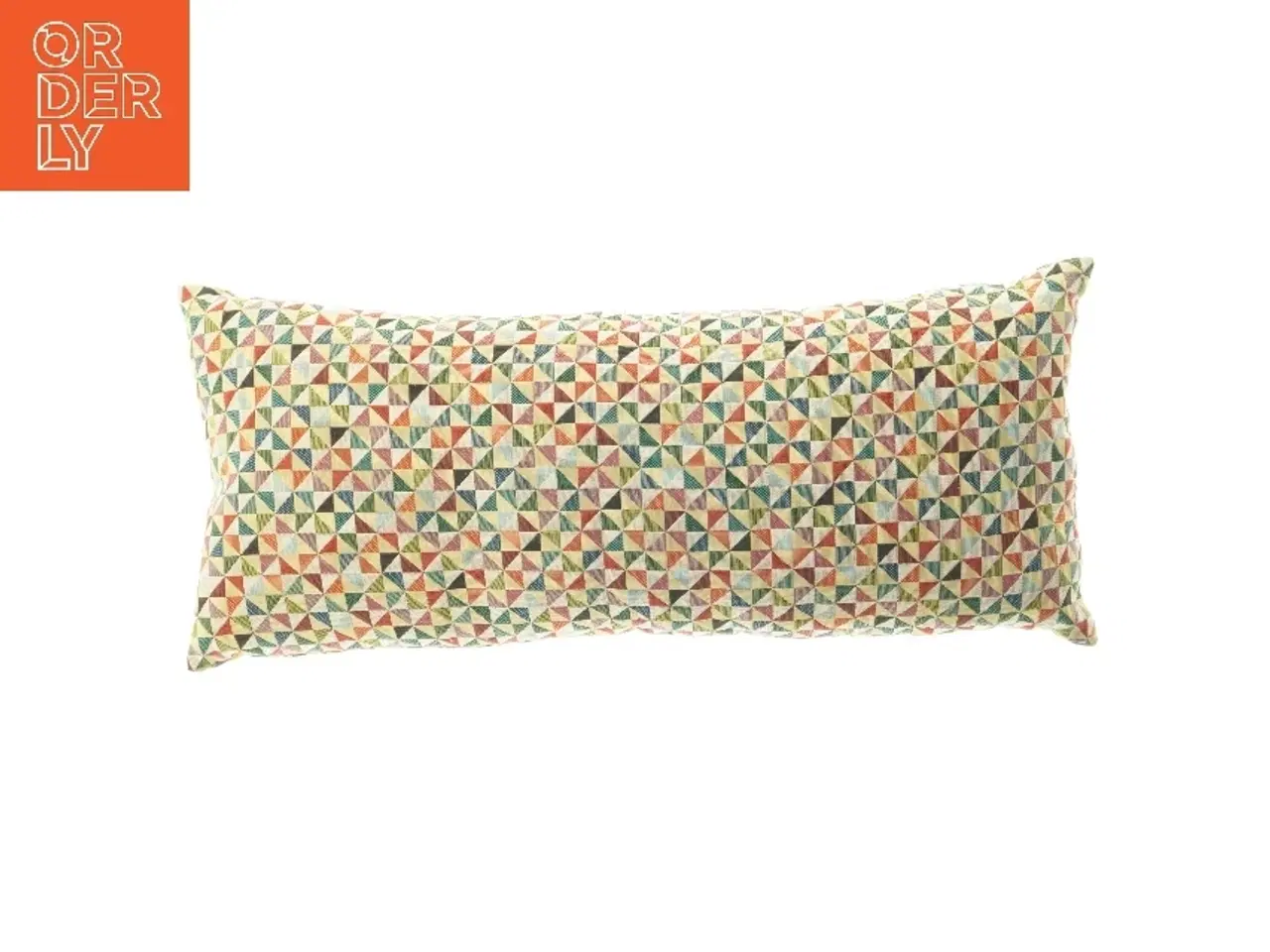 Billede 3 - Pude med geometrisk mønster (str. 66x29 cm)