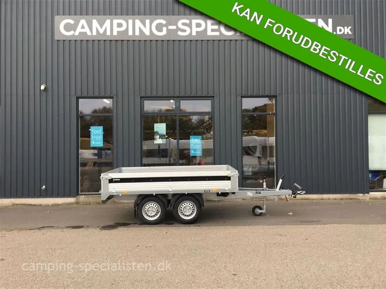 Billede 1 - 2024 - Brenderup 4260 ATB 1000 kg    Ny Fin  Brenderup trailer med alu-sider fra Camping- Specialisten . Aarhus og Silkeborg