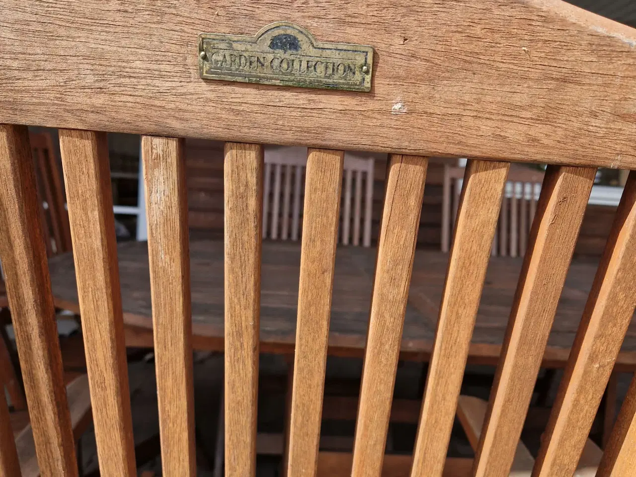 Billede 4 - Havebord og 8 positionsstole