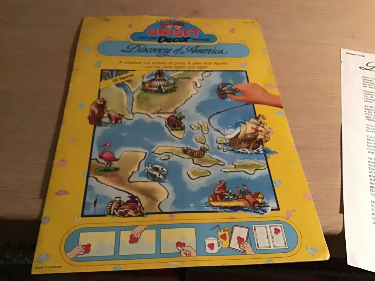 Billede 2 - Receptkuverter, servietter og påklædningsdukker