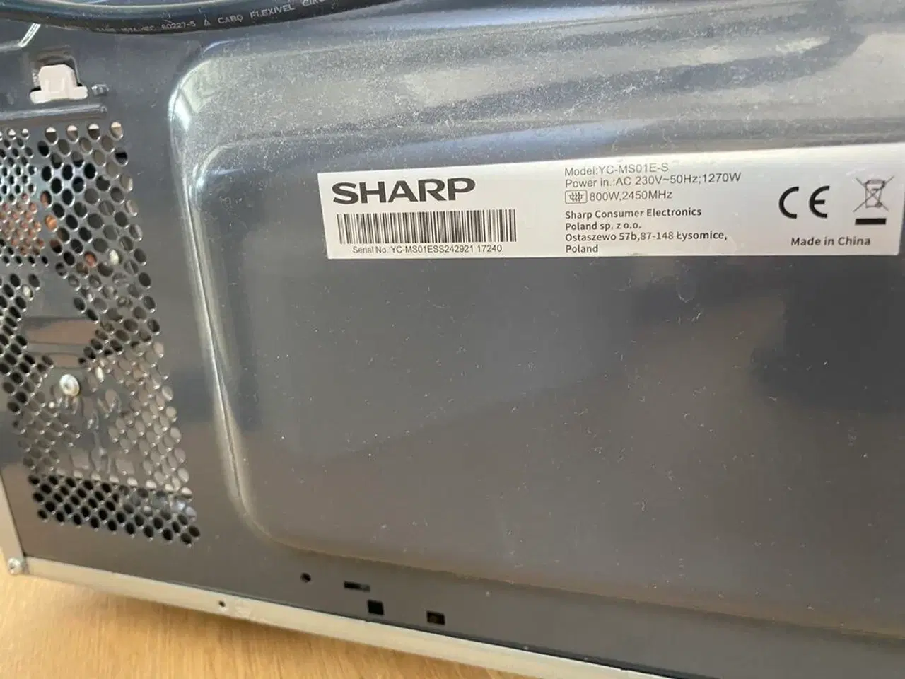 Billede 5 - Mikroovn SHARP & sodavandmask. Nordic Sense