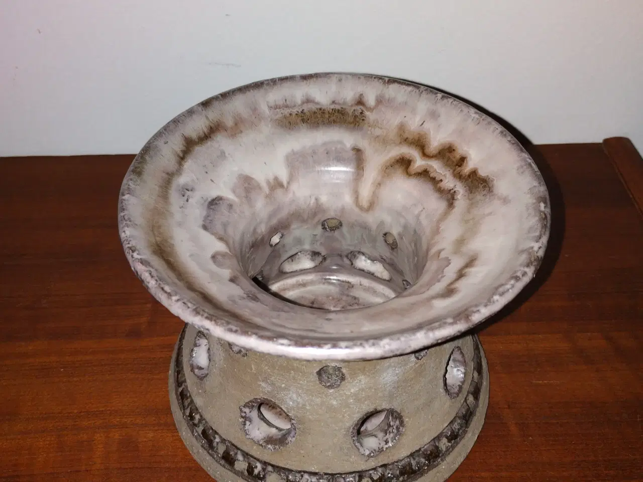Billede 4 - Retro keramik lysestage