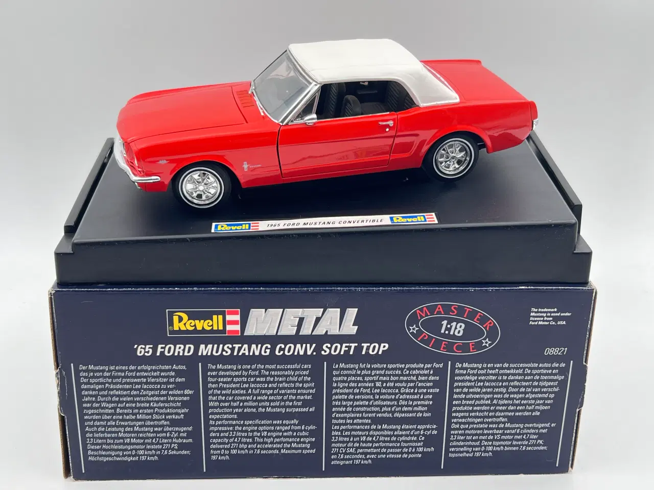 Billede 11 - 1965 Ford Mustang Convertible Soft Top 1:18