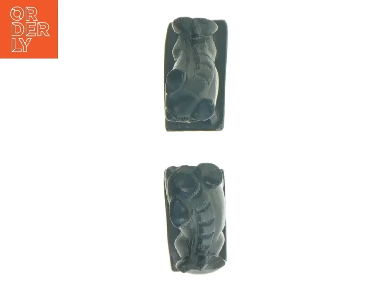 Billede 5 - Sorte figurer med Bulldog (str. 5 x 3 x 5 cm)