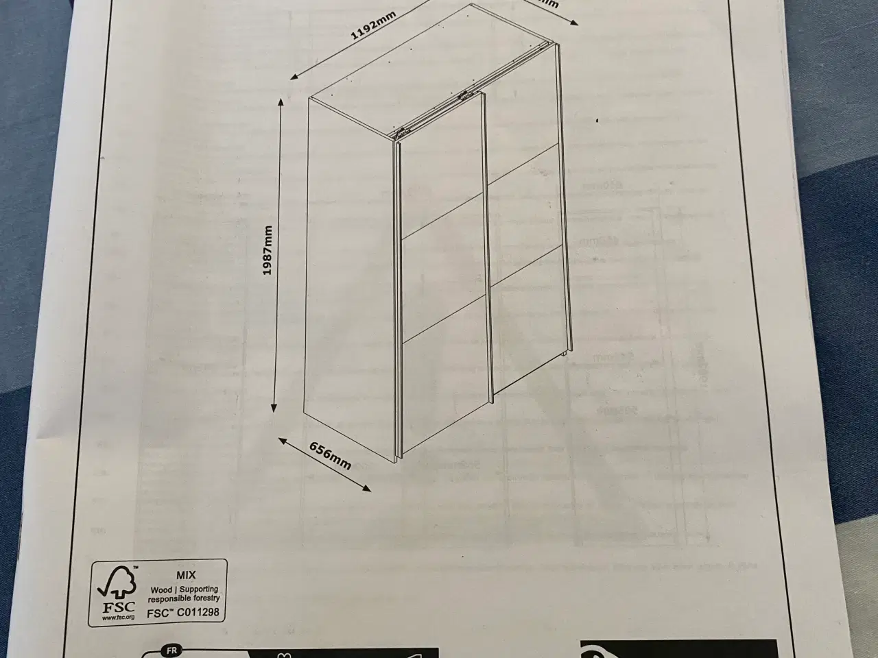 Billede 3 - Garderobe- / klædeskab 