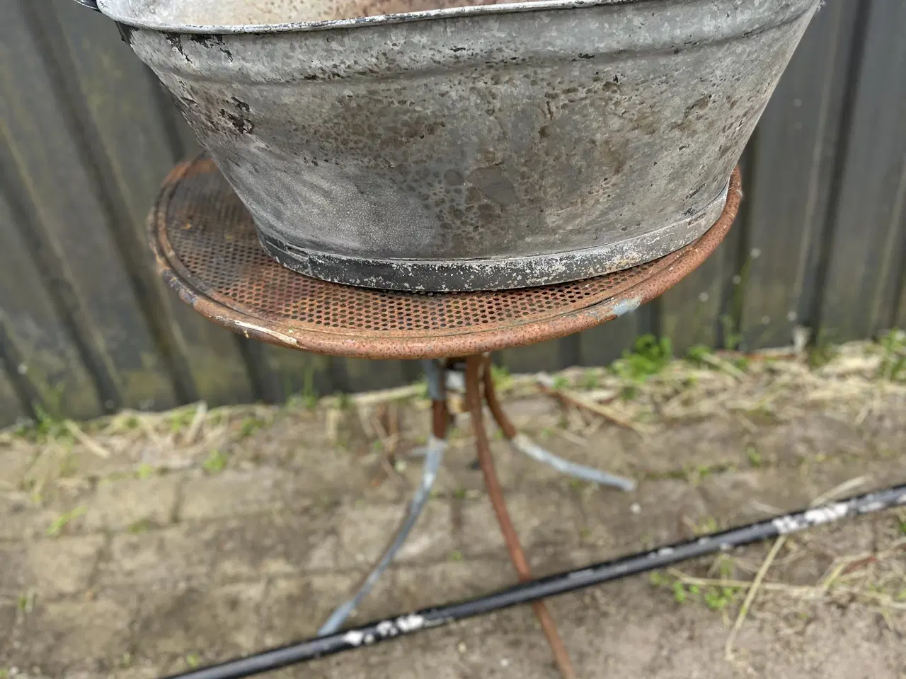 Billede 3 - Zink balje