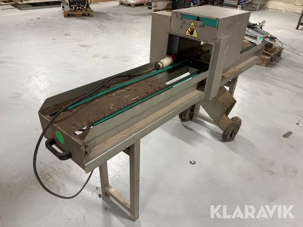 Billede 8 - Vaskemaskine, sorteringsvogn og håndteringsrør Kokkedals GP vask 3 maskiner