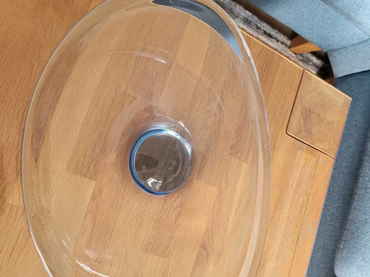 Billede 3 - Stort glasfad 