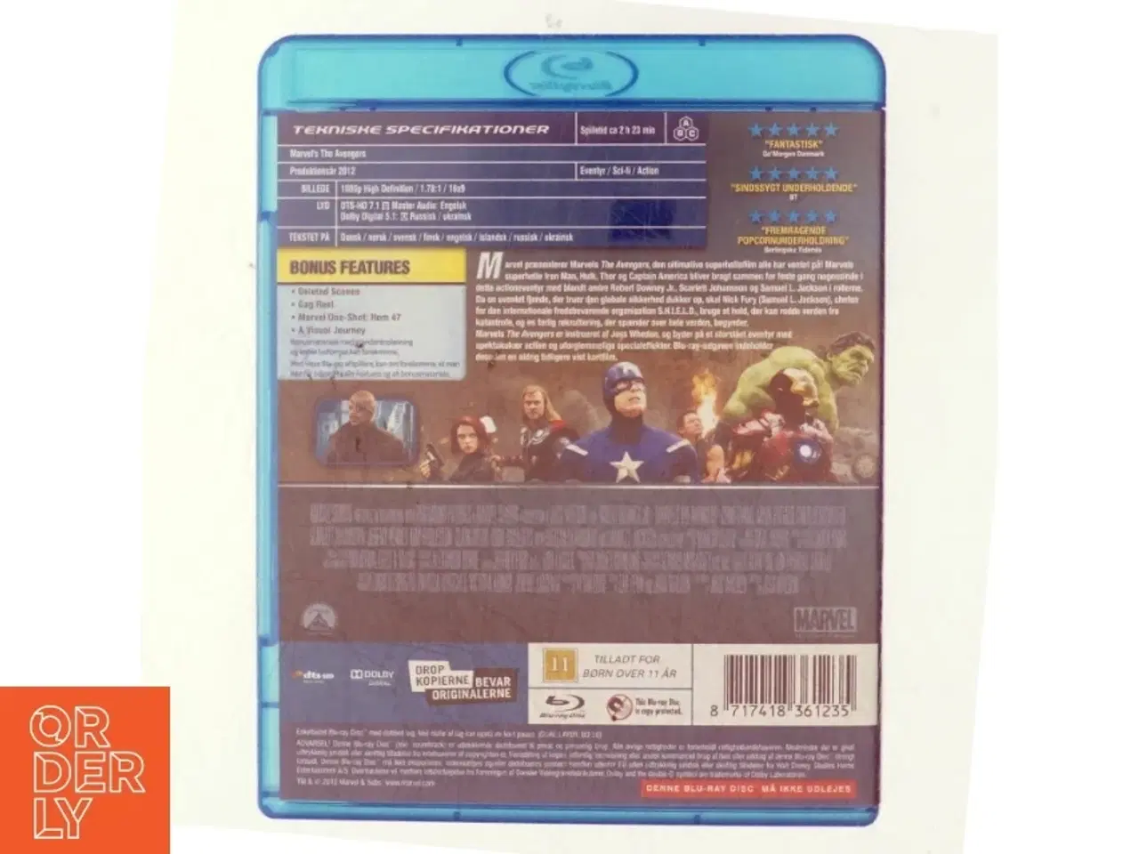 Billede 3 - Marvels Avengers (Blu-Ray)
