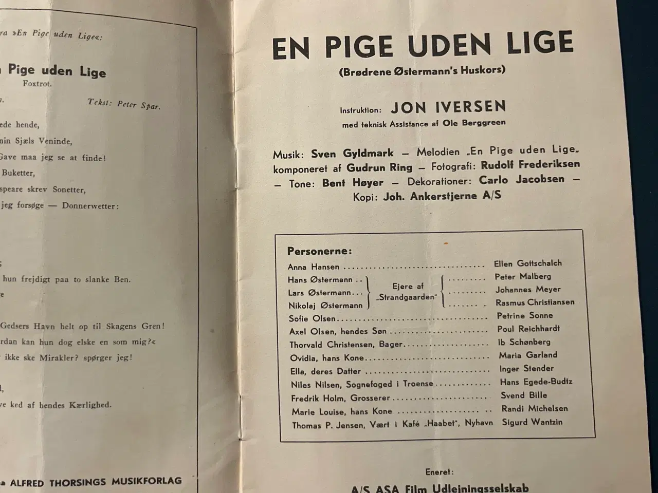 Billede 2 - En pige uden lige