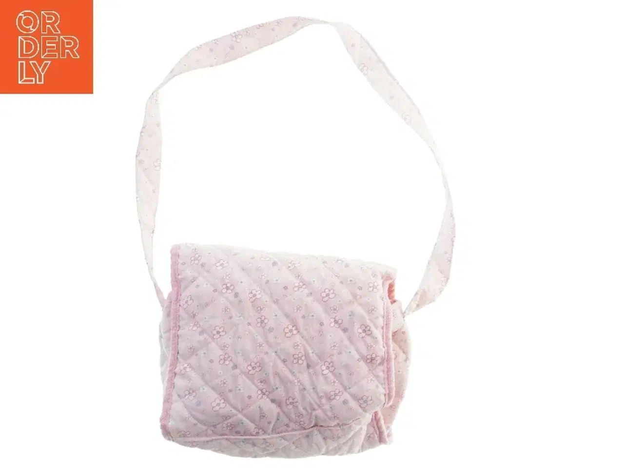 Billede 3 - Rosa baby taske med blomsterprint fra New Born Baby (str. 29x26 cm)