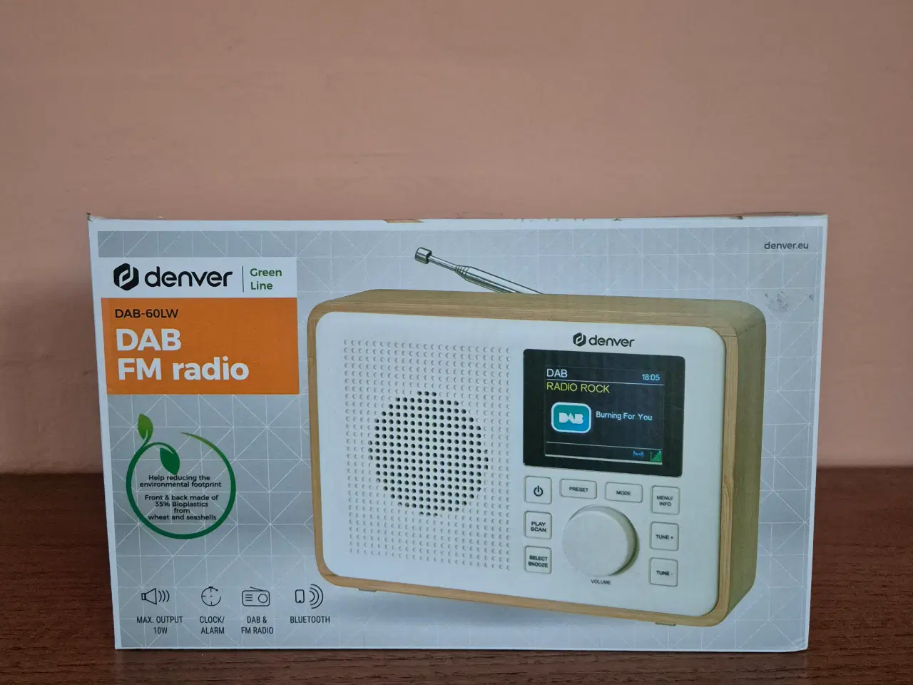 Billede 1 - Denver DAB og FM radio til batterier