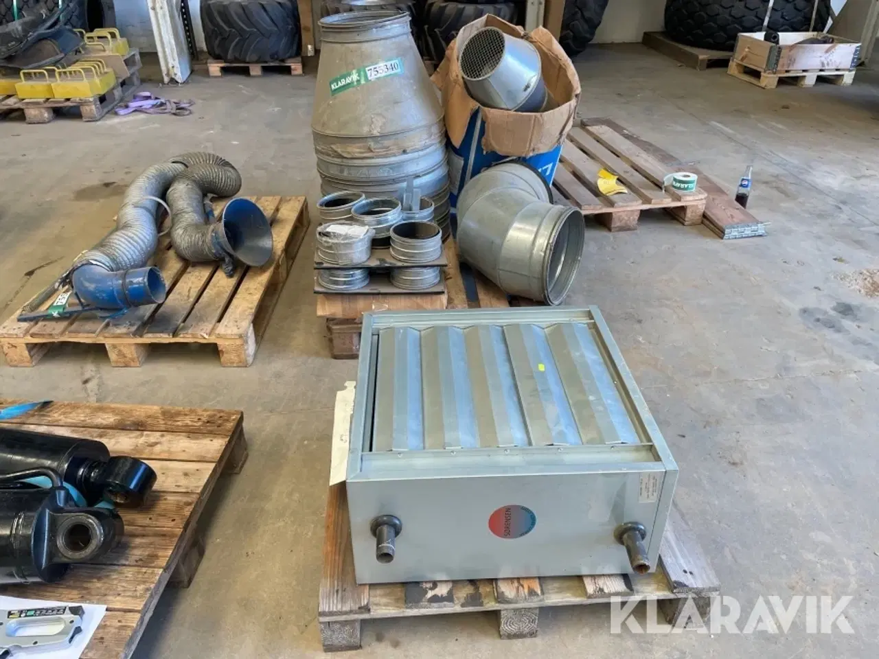 Billede 1 - Varmeventilator Sørensen 322 + tilbehør